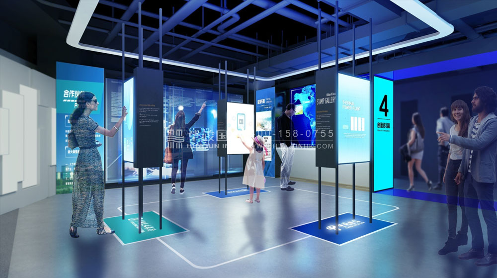 中软国际企业展厅设计
