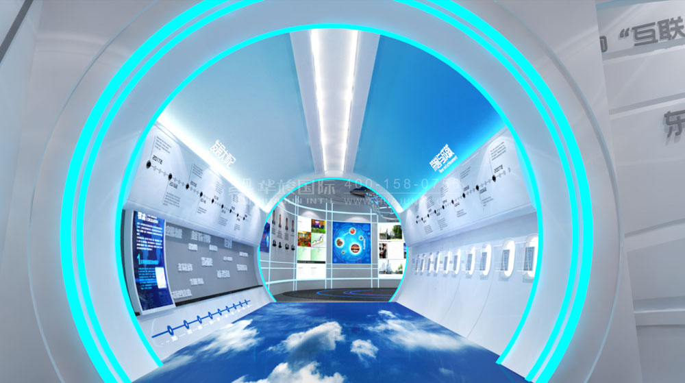 中国东方航空展馆设计